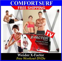 Weider X-Factor Door Gym-Total Trainer Home Gym Body Workout Kit